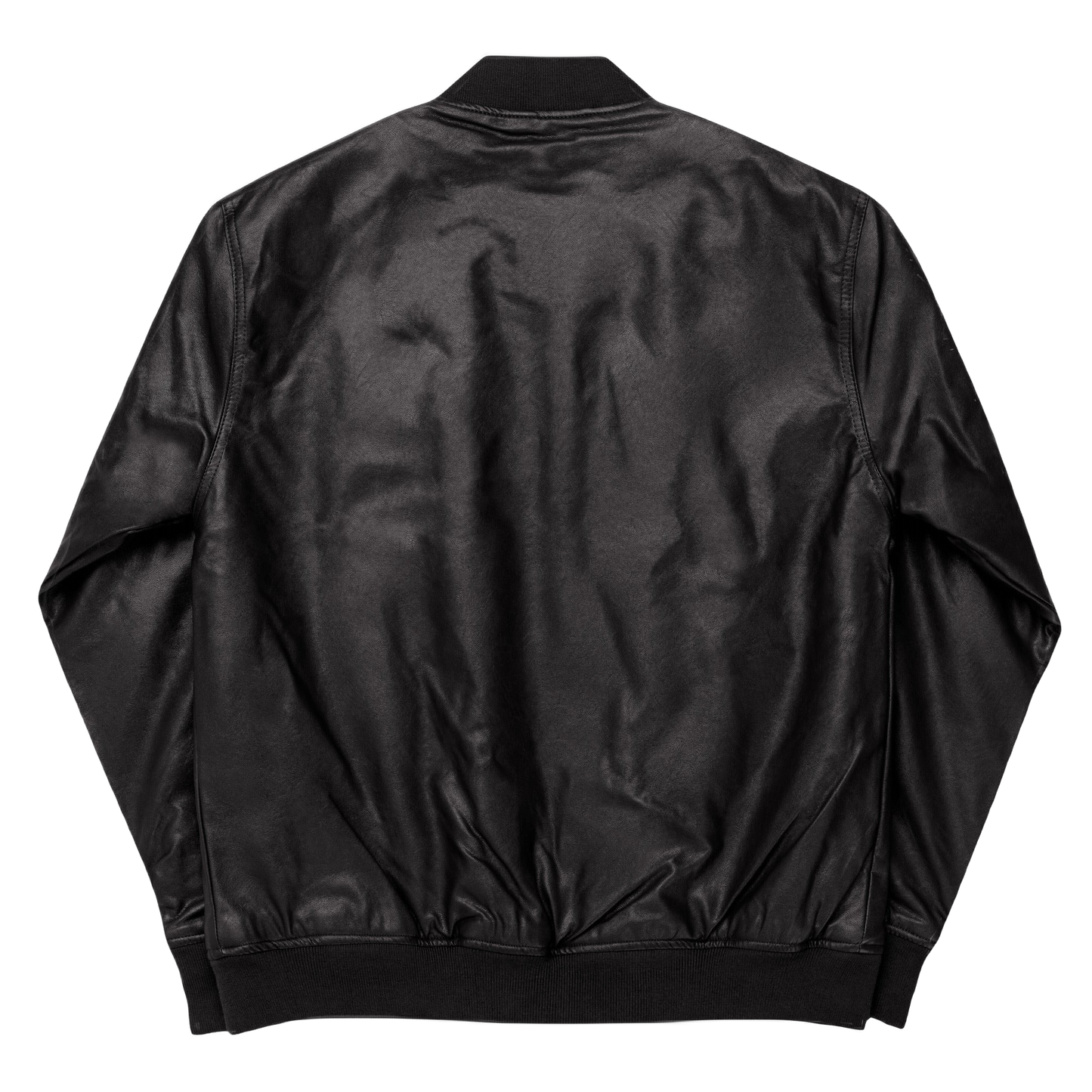 Leather Bomber Jacket